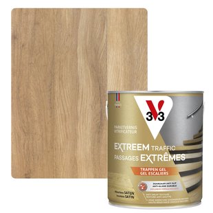 V33 Vernis Lak Trappen Transparant Zijdeglans 2,5l