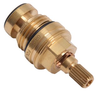 Sanivesk Kraanbovendeel Binnenwerk 1/2m Messing 4pp