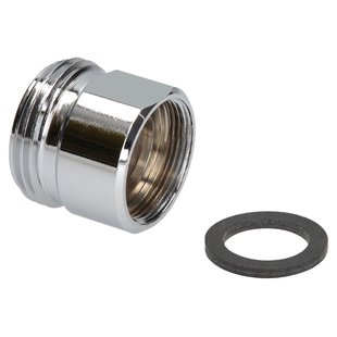 Sanivesk Draad Recht Overgang Voor Kranen M22fx3/4m Chroom