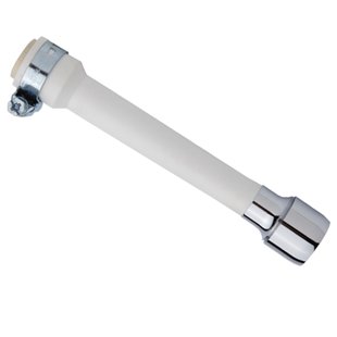 Sanivesk Kraanslang Universeel Wit