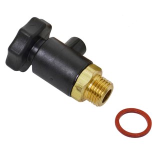 Sanivesk Aftapkraan 1/4m Messing