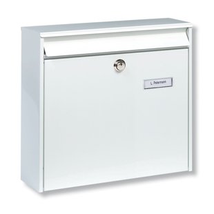 Burg-wächter Wandbrievenbus Potsdam 877 - Staal - Wit - 36x32x10cm