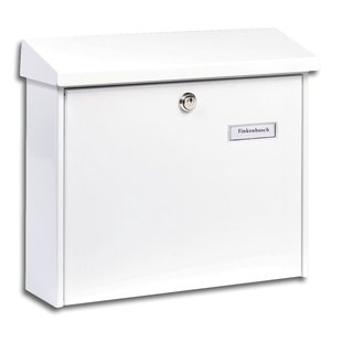 Burg Wachter Wandbrievenbus Amsterdam 867 - Staal - Wit - 38x32x12cm