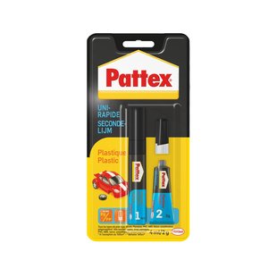 Pattex Secondenlijm Plastic 2g