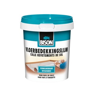 Bison Vloerbedekkingslijm Verwijderbaar Pot 750g