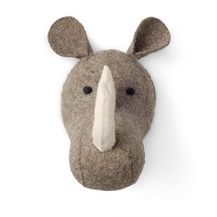 Wanddecoratie Neushoorn Marte | Happy Basics Kids