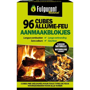 Fulgurant Aanmaakblokjes Ecologisch 84 Stuks