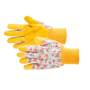 Busters Tuinhandschoen - Dames - Bloem - Geel - M8
