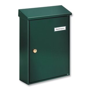 Burg-wächter Wandbrievenbus Letter 5832 - Staal - Groen - 27x37x9,2 Cm