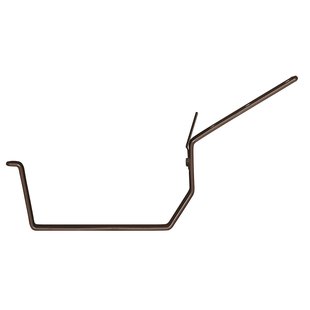 Martens Gootbeugel Voor Bakgoot 125mm Type 3 - Metaal - Bruin - 125mm