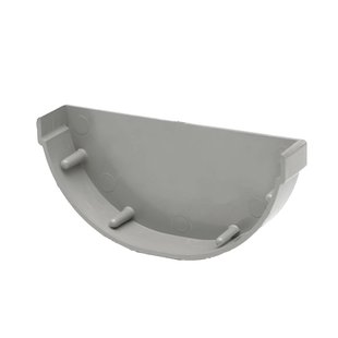 Martens Eindstuk Mastgoot Grijs 100mm