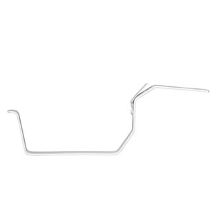 Martens Gootbeugel Voor Bakgoot 125mm Type 4 - Metaal - Gegalvaniseerd - Parelgrijs - 125mm