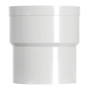 Martens Verbindingsstuk Met 1x Lijmmof - Hwa - Pvc - Parelgrijs - 70mm