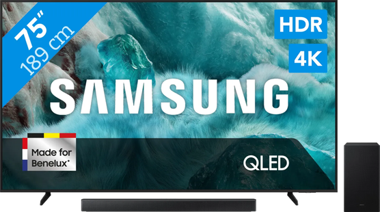 Samsung 75 QLED Q7F4 4K (2025) + Samsung HW-B66CF (2025)