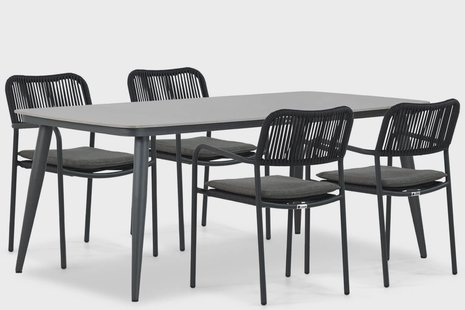 Coco Penya/Vienna 180 cm dining tuinset 5-delig