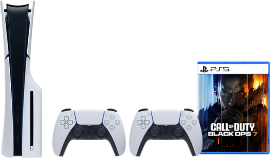 PlayStation 5 Slim Disc Edition + Call of Duty: Black Ops 7 + Extra Controller Wit
