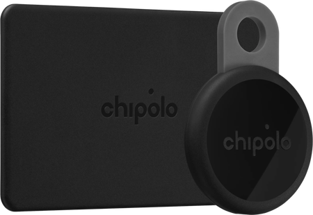 Chipolo CARD + LOOP Zwart
