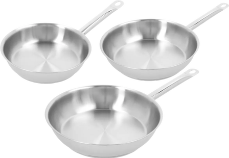 Demeyere Cosi 3 RVS Koekenpannenset 24 + 28 + 32 cm