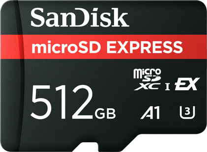 SanDisk MicroSD Express Card 512GB 650MB/s