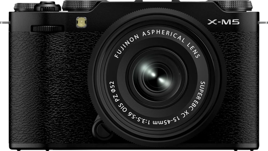 Fujifilm X-M5 Zwart + XC 15-45mm f/3.5-5.6 OIS PZ