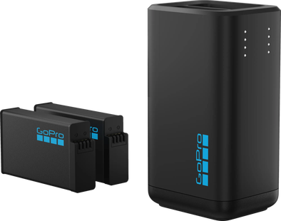 GoPro Dual Battery Charger + Enduro Batteries (2x) (GoPro MAX2)