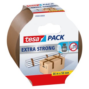 Tesa Verpakkingstape Extra Strong - Bruin - 66m X 50mm