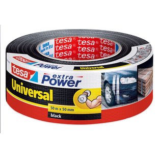 Tesa Duct Tape - Zwart - 50m X 50mm