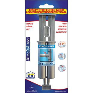 Atmos Lekken Dichtende Epoxy Staal 28gr