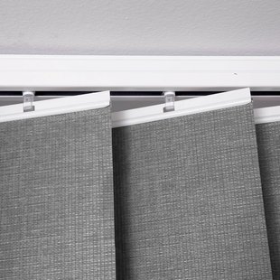 Madeco Stofklemmen Voor Verticale Lamellen Wit 127mm 5st