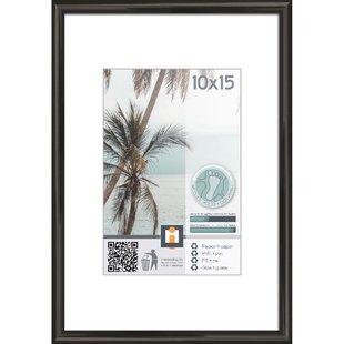 Intertrading Kyoto Fotolijst Zwart 10x15cm