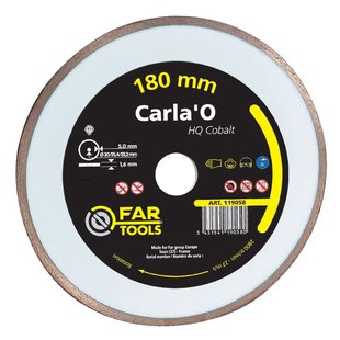 Far Tools Diamantschijf carla'o Hq Cobalt D.180x1.6x5mm, Al30/25.4/22.2