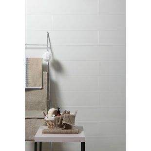 Dumaplast Wandbekleding Dumaclip Grijswit 25x120cm