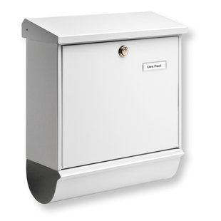 Burg-wächter Wandbrievenbus Comfort-set 91300 - Staal - Wit - 38,8x43,7x15,4 Cm