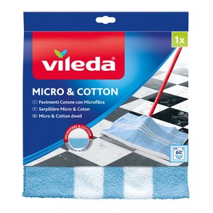 Vileda Microvezeldweil Micro & Coton 1 St
