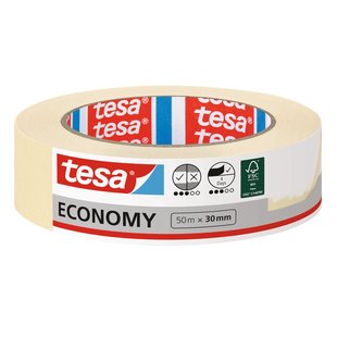 Tesa Afplaktape Economy Masking 50mx30mm