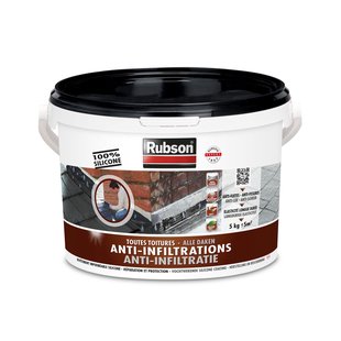 Rubson Anti-infiltratie Siliconen Zwart 5kg