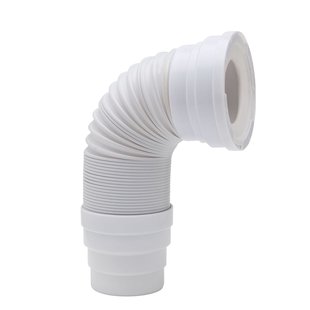 Wirquin Uittrekbare Wc-buis Flexibel Wit