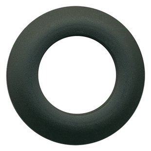 Gordijnringen Mat Zwart 8 Stuks ⌀40mm
