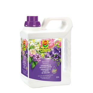Compo Vloeibare Meststof Geraniums & Balkonplanten 2,5l