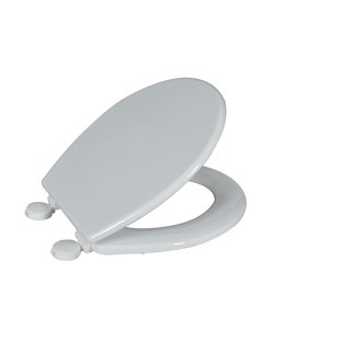 Baseline Toiletzitting Hout Wit