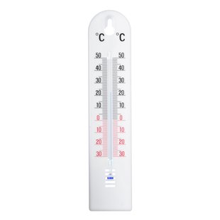 Nature Muurthermometer Wit 17cm