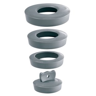 Wirquin Afvoerstop Met 3 Ringen Grijs