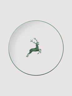 Handgemaakt dinerbord Green Deer