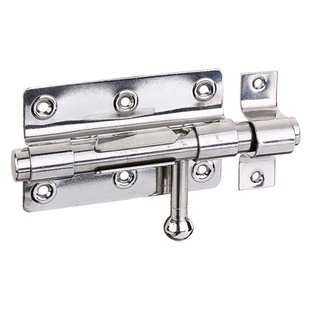 Alberts Sluitgrendel Met Bevestigd Tegenstuk - Rvs - 100x153 Mm