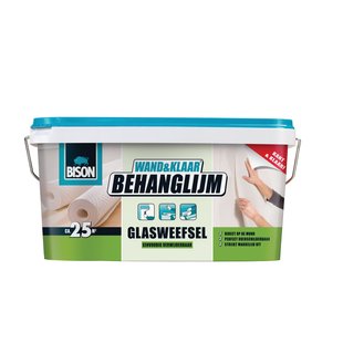 Bison Behanglijm Wand&klaar Glasweefselbehang 5kg