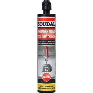 Soudal Chemisch Anker Ca1400 - 280ml - Per Stuk