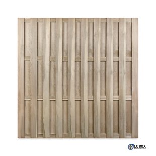 Houten Schutting - Multi - Grenen - Groen Geïmpregneerd - Recht - 180x180cm - Fsc/pefc