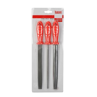 Baseline Vijlenset Metaal 200mm – 3 Stuks