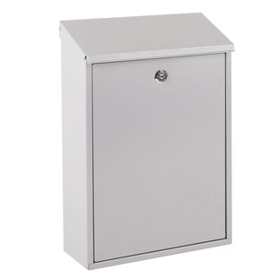 Sencys Muurbrievenbus 70 - Staal - Zilver - 25x40x10cm