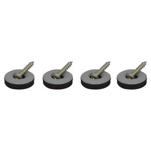Sencys Teflon Glijders Om Te Schroeven 38mm Grijs 4st.